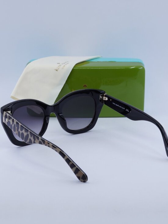 Kate Spade JALENA/S 07RM 9O Sunglasses Panter Cat Eye Frame, Grey Lenses main image 7